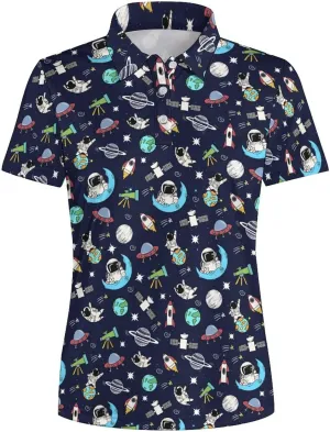 Womens Polo Shirt Performance Moisture Wicking Golf Shirt Short Sleeve Polo Shirt Dry Fit Tennis Polo Shirt
