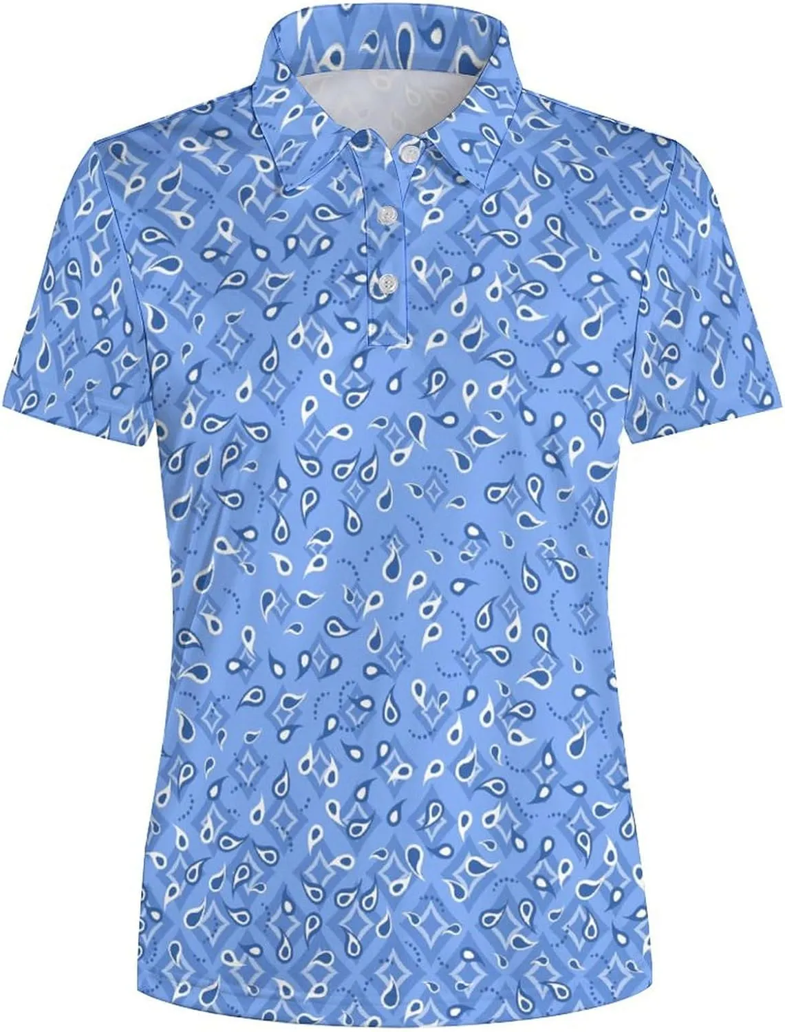 Women's Polo Shirt Short Sleeve Golf Shirt Dry Fit Moisture Wicking Collared Tennis Shirt Ladies Golf Shirt