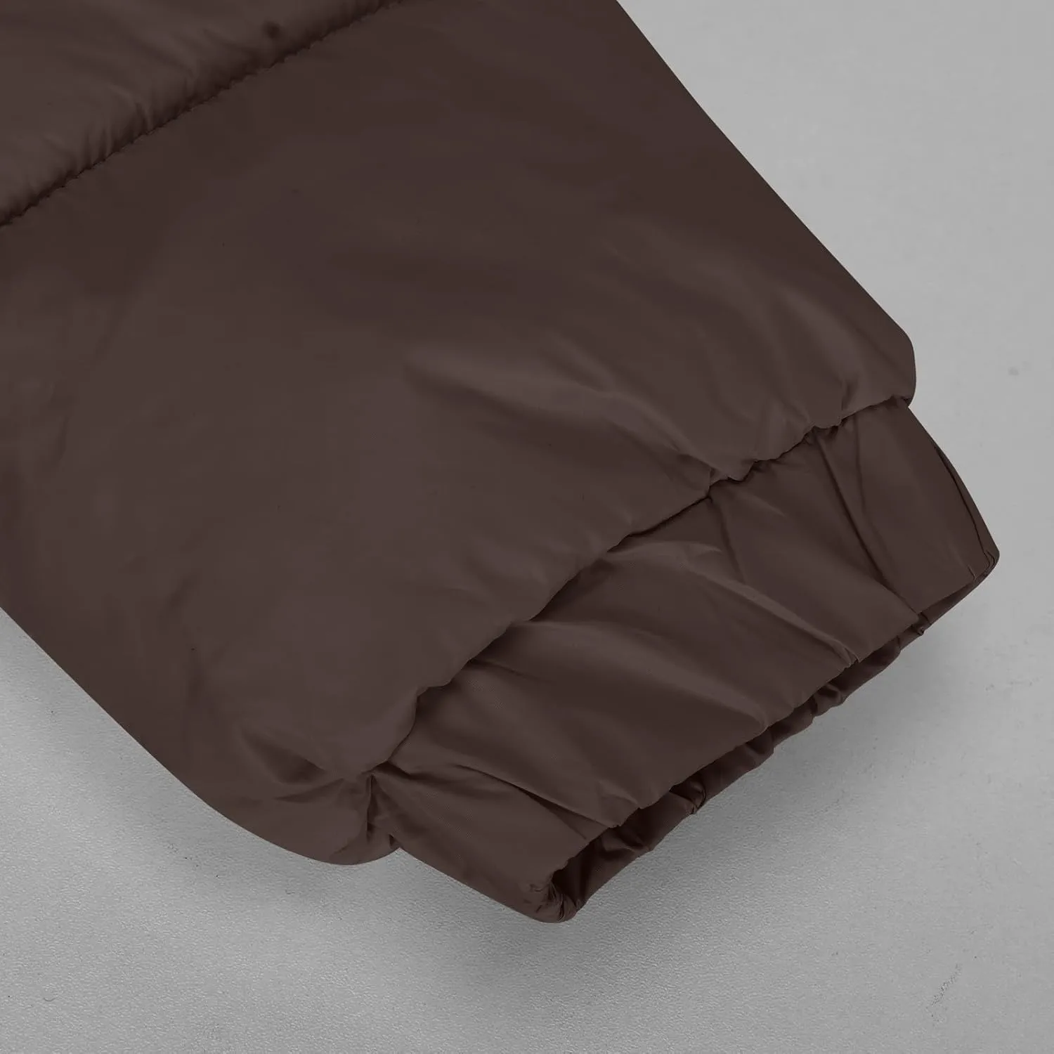 Womens Winter Long Sleeve Zip Up Puffer Jacket Stand Collar Baggy Fashion Warm Outerwear Drawstring Short Down Coats