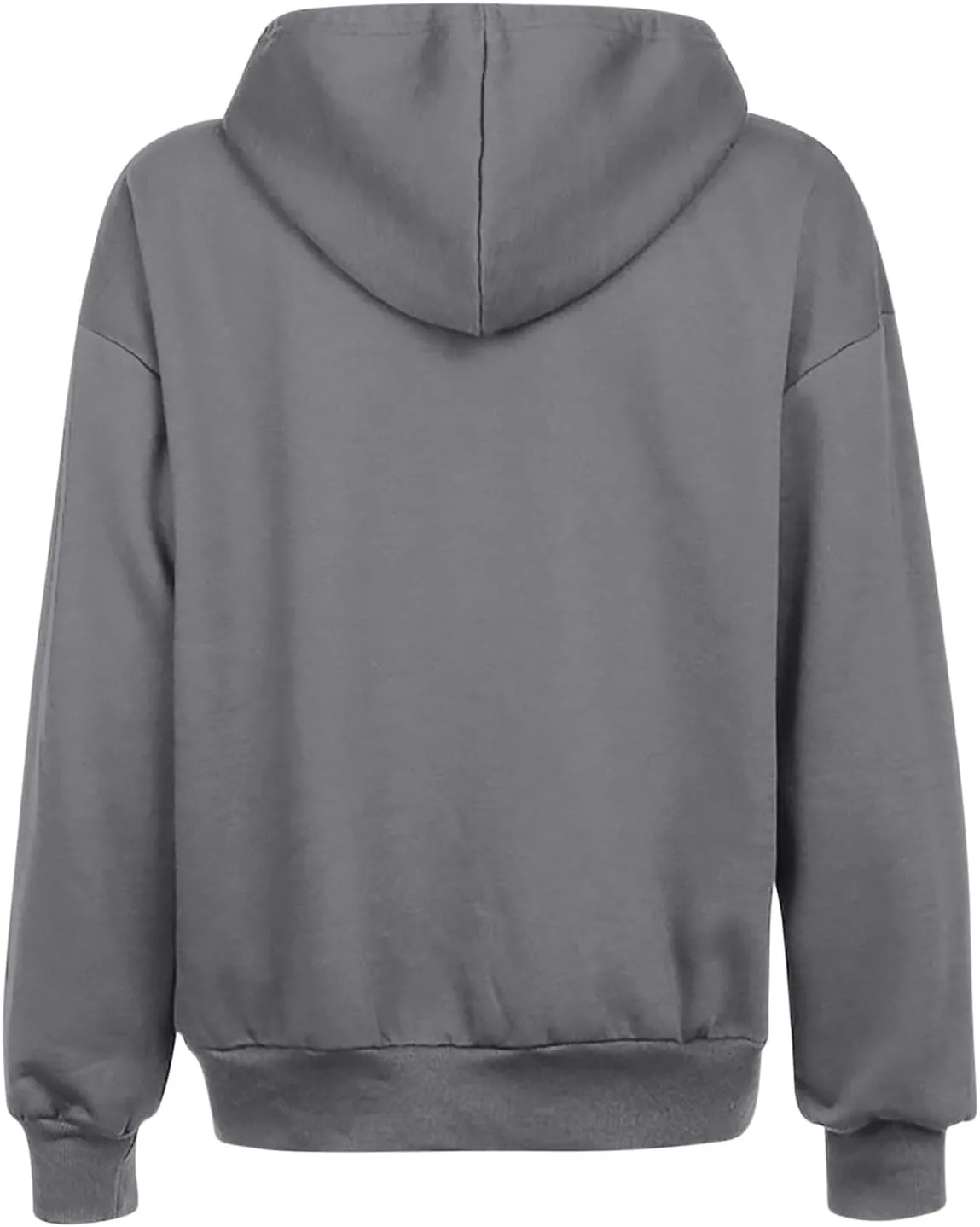 Womens Zip Up Y2K Hoodies Casual Long Sleeve Fall Oversized Sweatshirts Jacket with Pockets 2024 Fashion Clothes