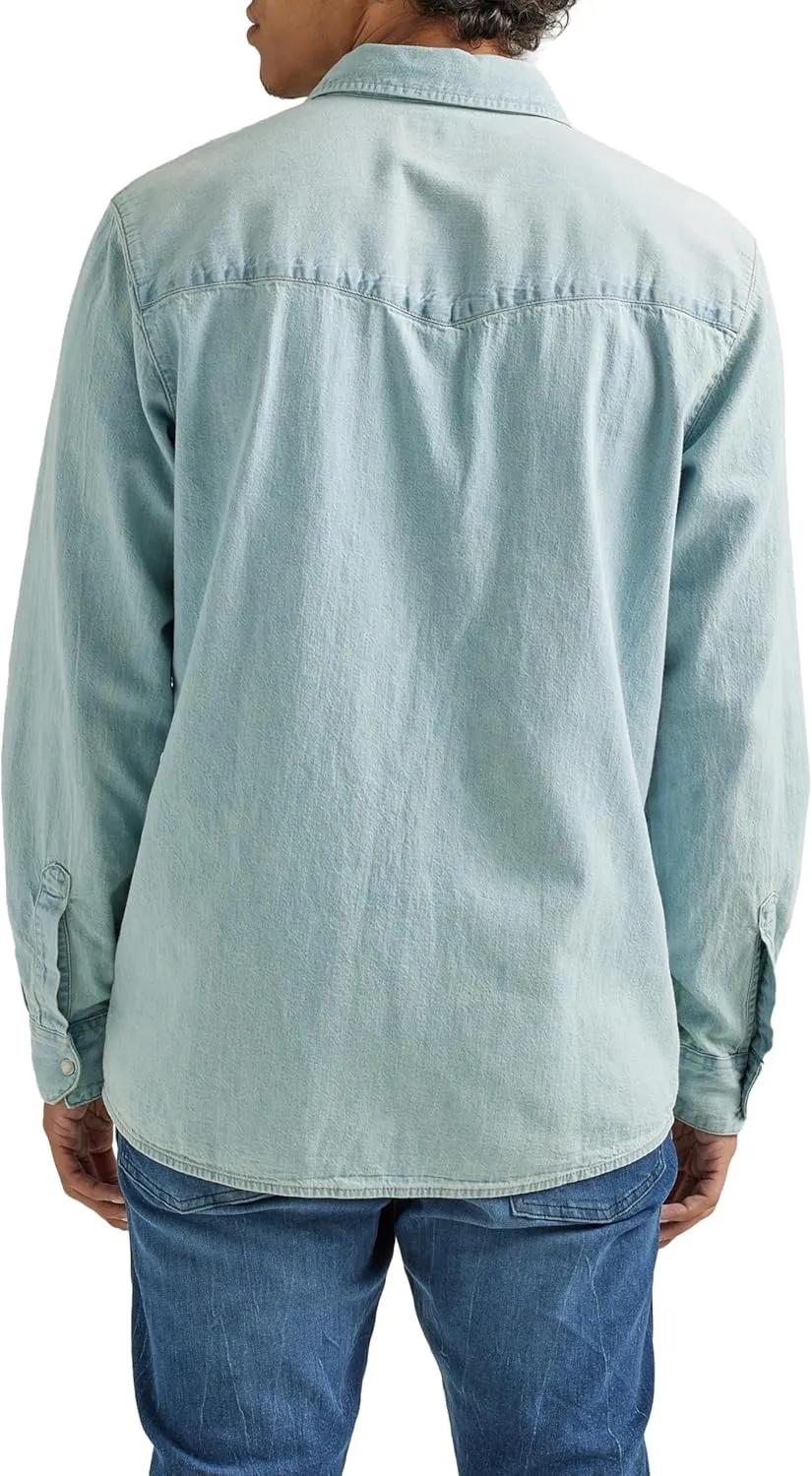 Wrangler Men's Long Sleeve Denim Shirt