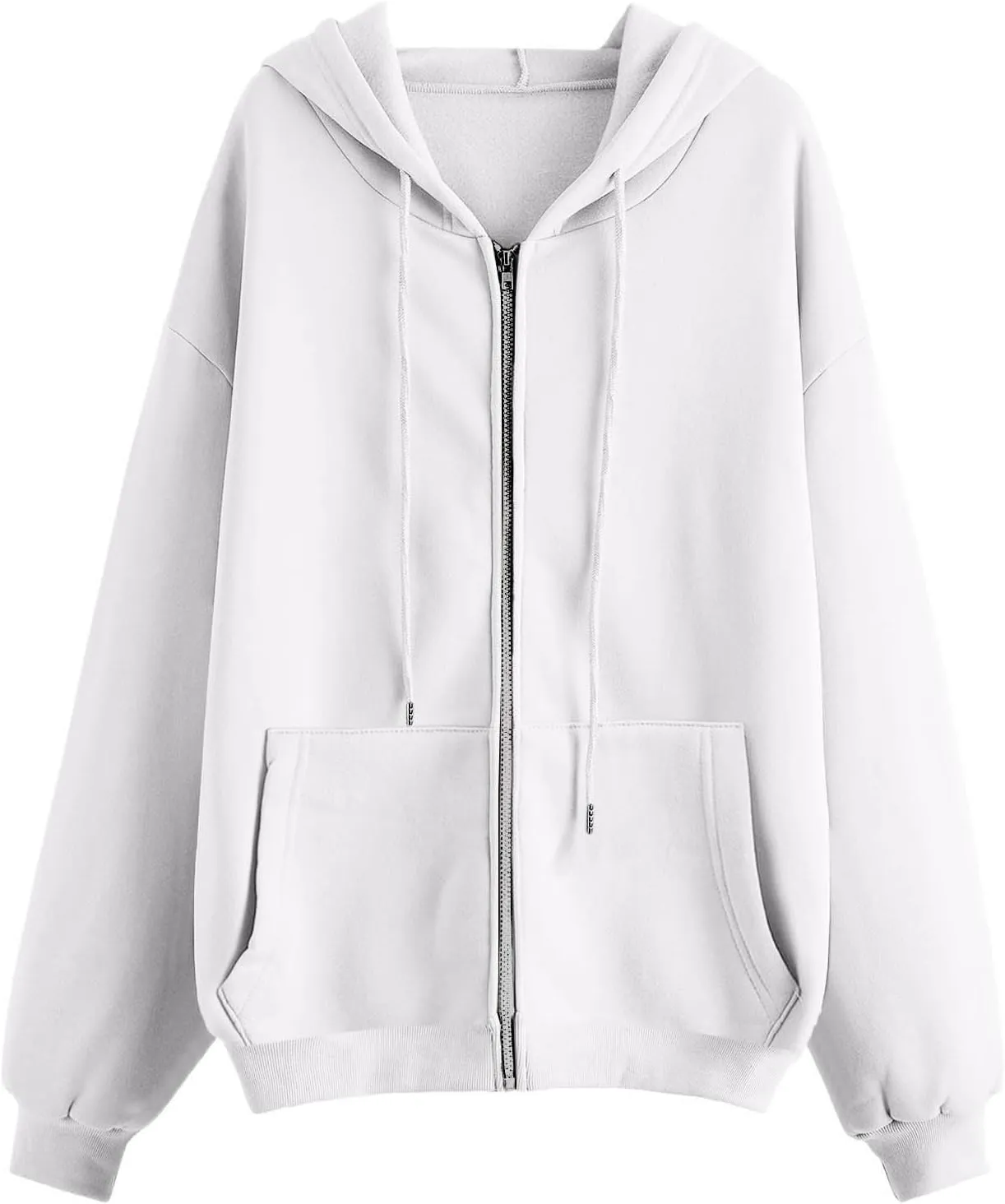 Zip Up Hoodie Women Women's Full Zip Up Hoodie Long Sleeve Hooded Sweatshirts Pockets Jacket Coat for Women